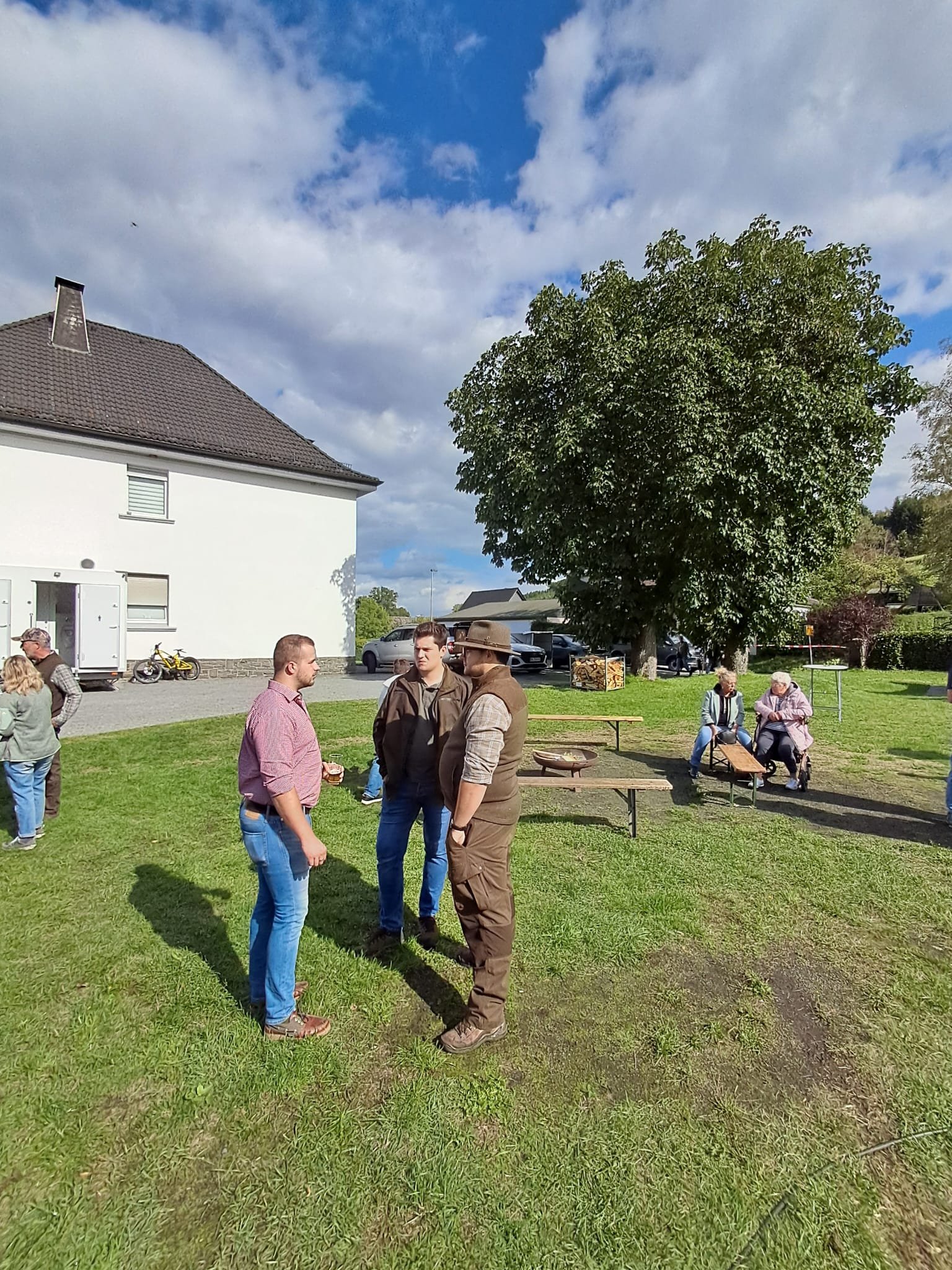 Gäste im Gespräch